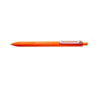 Stylo-bille pentel izee retractable ecriture moyenne pointe 1mm encre faible viscosite rechargeable orange