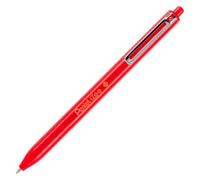Stylo bille Pentel IZEE rétractable pointe 1 mm - écriture large - rouge