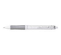 Stylo à bille rétractable ACROBALL PURE WHITE, noir