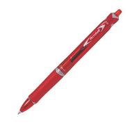 Stylo bille Pilot Acroball rétractable pointe moyenne - écriture moyenne rouge