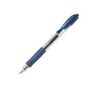 Stylo bille Pilot G2 rétractable 0,5 mm - bleu