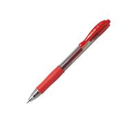 Stylo bille Pilot G2 rétractable 0,7 mm - rouge