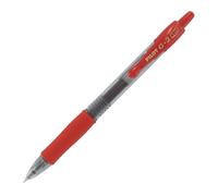 Stylo bille Pilot G2 rétractable 1 mm - rouge