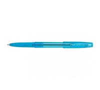 Stylo-bille pilot super grip g neon capuchon pointe moyenne bille ultra-resistante corps et