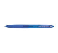 Stylo Bille Rétractable - PILOT - SUPER GRIP G - Pointe Extra Large - Rechargeable - Lot de 12
