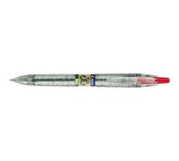 Stylo Bille - Rétractable - Rouge - Plastique Recy 2p Ecoball - Begreen - Pilot