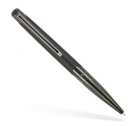S.T. Dupont – Stylo bille Défi – Noir et Gun – Pointe moyenne – Rechargeable
