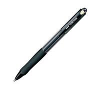 Stylo bille Uni Ball Laknock rétractable pointe 1,4 mm - noir