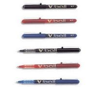 Stylo bille V-Ball - PILOT - pointe métal - encre verte - lot de 12