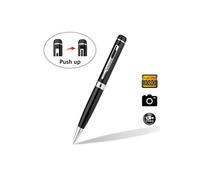 Stylo Caméra Espion Full HD 1080P Détection de Mouvement Dictaphone Photos 32Gb
