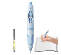 Stylo correcteur avec cartouches de recharge, automatique, lisse | Poignée d'écriture pour exercices d'écriture à la main pour l'école, la salle de classe, la maison, la bibliothèque