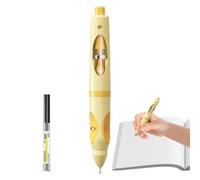 Stylo correcteur avec cartouches de recharge, rétractable, ergonomique | Stylo d'exercice d'écriture pour étudiants, écriture à la main, entraînement pour salle de classe, maison, bureau