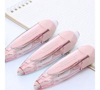Stylo créatif à recharge avec ruban correcteur rétractable, couleur aléatoire 6 m/pièce, rentrée scolaire ABS