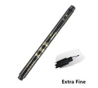 Stylo De Calligraphie À La Main, Brosse De Recharge, Marqueurs Pour Écriture Et Dessin, Stylos À Encre Noire, Marqueur D'art, 1 Pièce