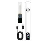 Stylo de fer à souder, kit de soudure, outils de soudure électrique | Tension réglable avec stylo rechargeable, outils de réparation d'affichage numérique LED pour sel