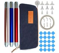 Stylo De Forage À Point Lumineux Led 41 Pièces/Ensemble 5d, Peinture De Broderie Diamant En Point De Croix N58c