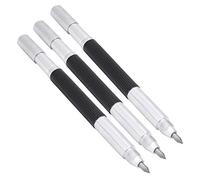Stylo de Marquage en Carbure à Double Pointe, Outil de Gravure Professionnel pour Métal, Bois, Verre, Carrelage, Aluminium, Stylo de Marquage avec Graveur de Protection pour Céramique,