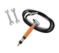 Stylo de meuleuse pneumatique à 90 degrés, outil de meulage pneumatique avec aiguille en alliage d'acier pour métal, bois, verre, stylo de polissage haute vitesse et ponceuse à air pour la fabrication