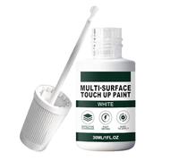 Stylo De Peinture Blanc Pour Bois - Marqueur De Réparation Étanche À Pointe Fine De 30 Ml, Solution De Retouche De À Séchage Rapide, Accessoire De Couverture De Précision | Dissimulation Des R