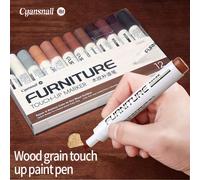 Stylo de peinture de réparation de meubles à faible odeur, convient aux matériaux en bois et en métal, ensemble de réparation de rayures multicolore, peut répondre à vos besoins dans divers scénarios,
