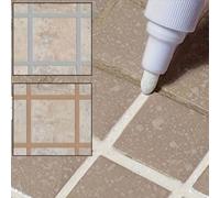 Stylo de réparation de fissures de carrelage en céramique imperméable, joint de carrelage, stylo de peinture pour carreaux, pour la réparation des murs de salle de bain, scellant de carrelage en céram