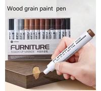 Stylo de réparation de peinture pour meubles à faible odeur, convenant au bois et au métal. Kit de réparation de rayures multicolore pour répondre à vos besoins dans différents scénarios. Répare les a