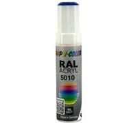 Duplicolor 676604 Stylo de Retouche Peinture à Effet/Fluorescent DS 5010, Bleu Gentiane Brillant, 12 ML