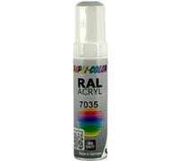 Stylo de retouche peinture acrylique - Gris clair - RAL 7035 - Brillant - Tous supports - Duplicolor