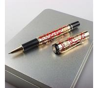 Stylo Dragon Rollerball Avec Recharge, Stylo Artisanal Avancé D'écriture, Cadeau Pour Homme Et Femme Au Bureau, Gel Métallique, 5000