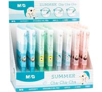 Stylo effaçable Cha Cha bleu (40 pièces) M&G - M&G