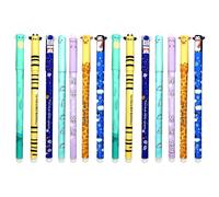 Stylo effacable-Stylos gel effaçables-Recharges de stylos de couleur-Pointe de 0,7 mm-Stylos à encre thermosensible effaçable-14PCS
