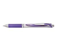 PENTEL Lot de 3 Stylos Roller encre gel rétractable ENERGEL BL77 Pointe 0,7 mm lilas