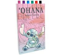 Stylo enfant Kids Licensing Stitch Blister (x6) Multicolore 7,5x15x1,5 cm