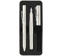 Stylo et porte-plume Faber-Castell 201527 Blanc 2 pièces