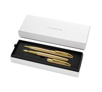 Stylo et Stylo Plume Pelikan Jazz Noble Elegance Or Jaune 2 pièces