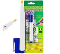 Stylo Faux Billet | Détecteur de faux billets en 2 Secondes | Vérificateur de faux-billets | Testeur espèce véritable | Contrôle de monnaies factices | Feutre facile à transporter | Devise EUROS $ ..