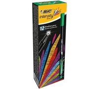 Stylo-feutre bic intensity fine pointe baguee 0,8mm trait 0,4mm vert