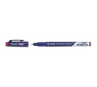 Pilot Pen - Stylo feutre FRIXION Fineliner - Pointe fine effaçable - Rouge