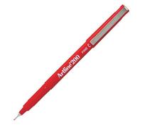 Stylo feutre permanent Artline 200 0,7 mm - rouge