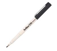 Stylo feutre permanent Artline 210 0,6 mm - noir