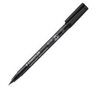 Stylo feutre permanent Staedtler Lumocolor "dry safe" 0,4 mm - noir
