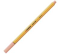Stylo feutre pointe fine - STABILO point 88 - 1 stylo-feutre - abricot