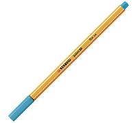 Stylo feutre pointe fine - STABILO point 88 - 1 stylo-feutre - bleu clair