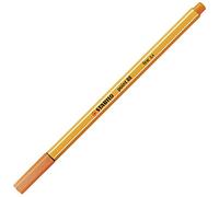 Stylo feutre pointe fine - STABILO point 88 - 1 stylo-feutre - vermillon clair