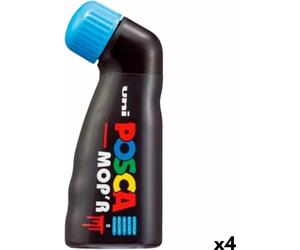 Stylo feutre POSCA MOP'R PC-22 bleu clair (4 pièces)