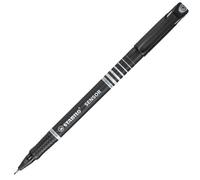 Stylo feutre Stabilo Sensor à capuchon pointe 0,3mm - noir
