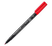 Stylo feutre Staedtler Lumocolor 317 M permanent pointe 1 mm - écriture moyenne - rouge