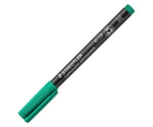 Stylo feutre Staedtler Lumocolor 317 M permanent pointe 1 mm - écriture moyenne - vert