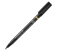 Stylo feutre Staetdler Lumocolor permanent Spécial 319F pointe 0,6 mm - écriture fine noire
