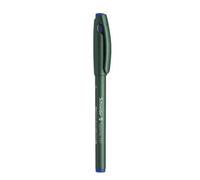 Stylo fibre schneider topwriter 157 pointe large trait 0,8mm cap-off longue durée couleur bleue